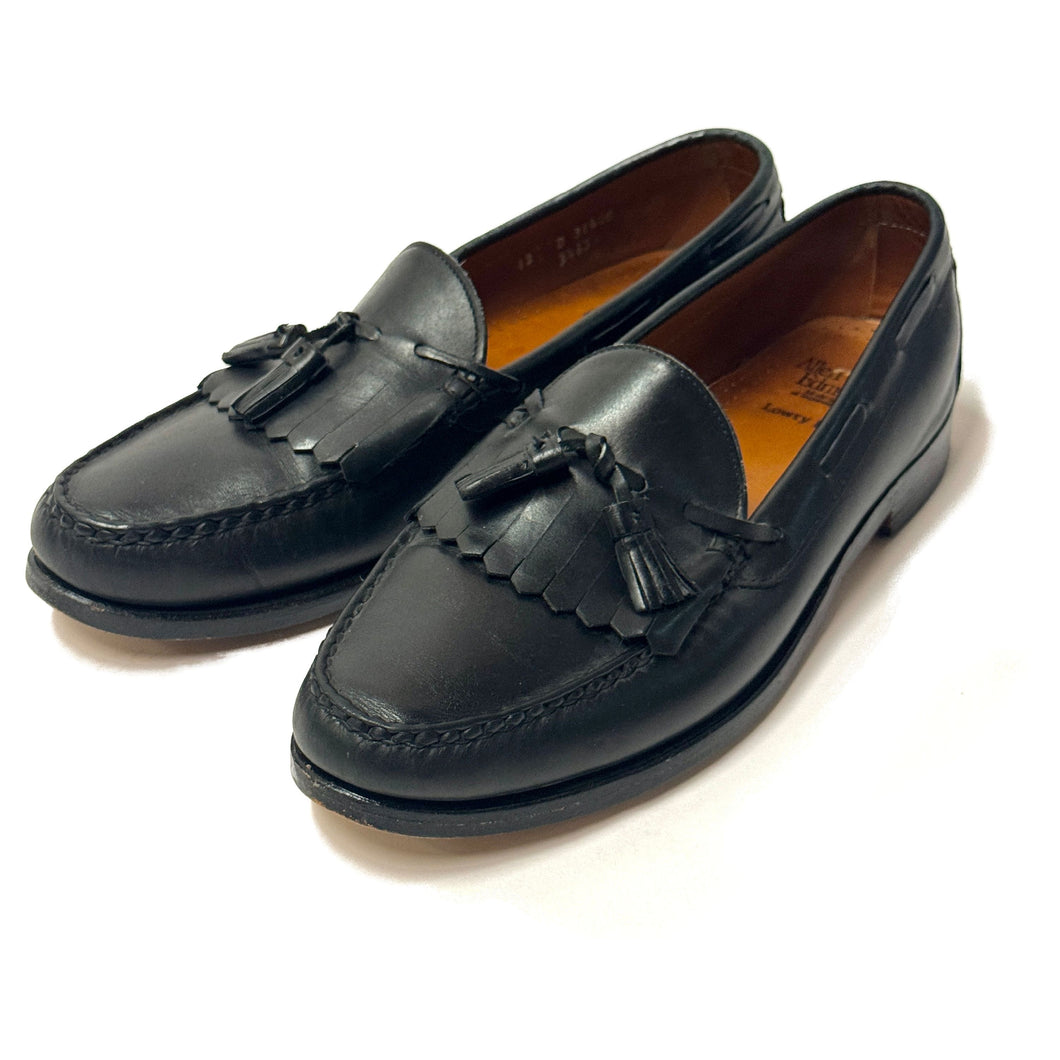 1980’S ALLEN EDMONDS MADE IN USA BENCH MADE “LOWRY HILL” TASSLE LOAFERS M12