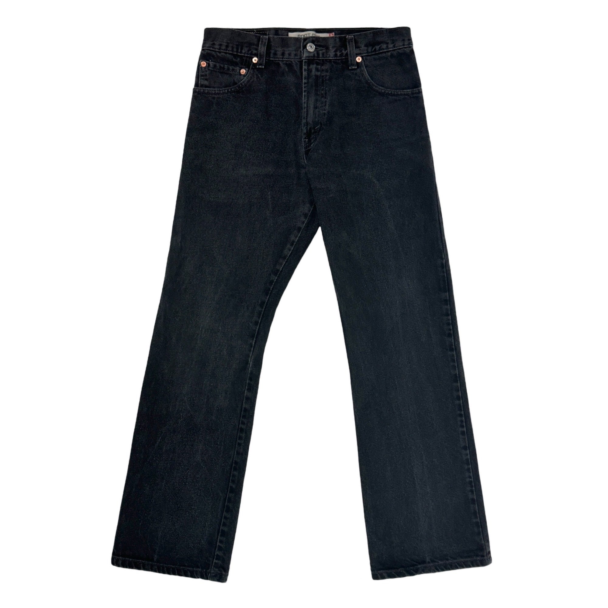 Levi's faded black fashion jeans