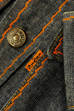 Load image into Gallery viewer, 1970’S LEVI’S BIG E ORANGE TAB CUSTOM EMBROIDERED WESTERN SHIRT-JACKET X-LARGE
