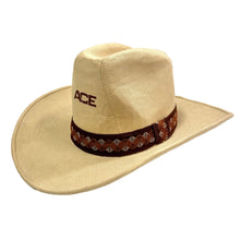 Load image into Gallery viewer, 1970’S NEWPORT “ACE” COTTON WESTERN COWBOY HAT MEDIUM
