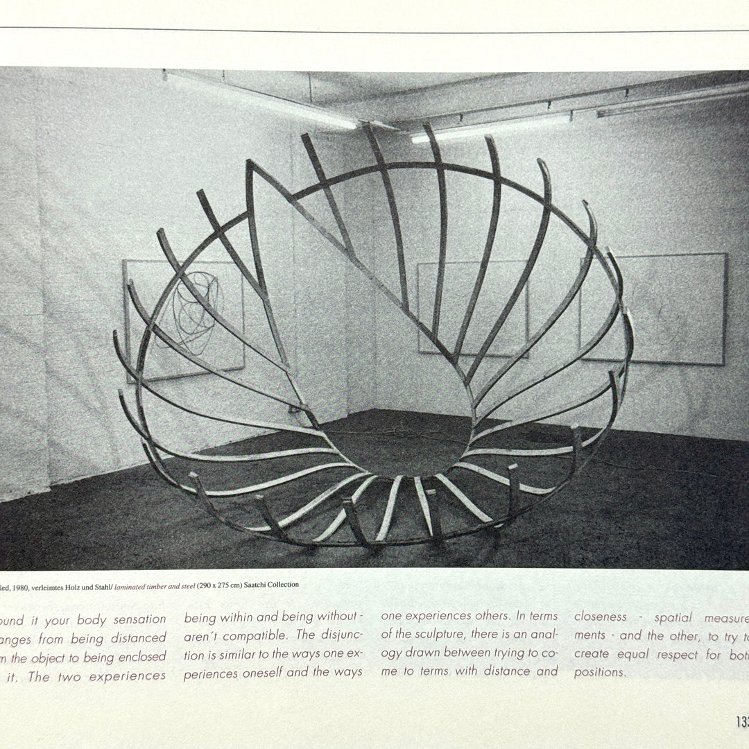 RICHARD DEACON SCULPTURES 1987-1993 ART BOOK