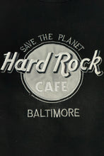 Cargar imagen en el visor de la galería, 1990’S HARD ROCK HOTEL BALTIMORE MADE IN USA FLEECE CREWNECK SWEATER MEDIUM
