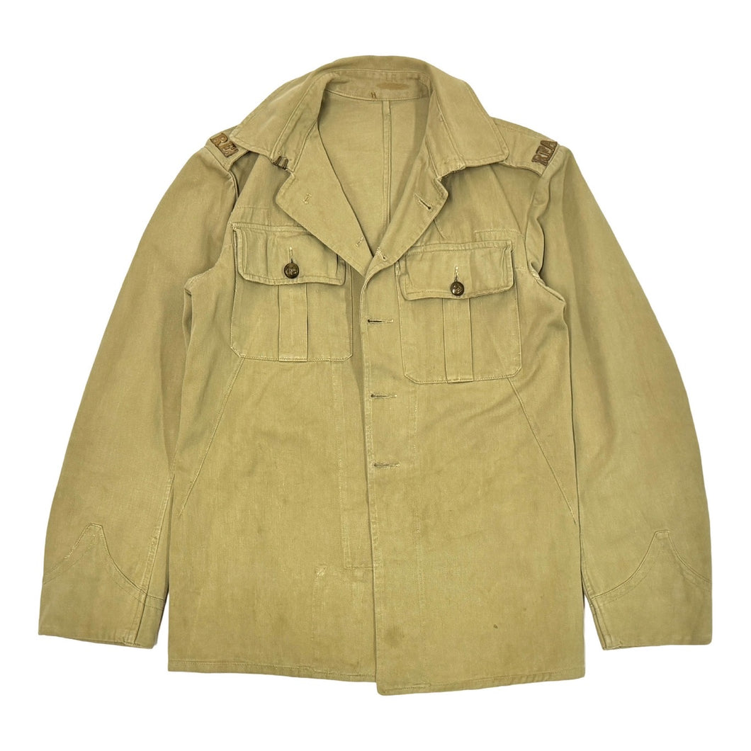 1950’S BRITISH RFA NAVY MADE IN BRITAIN KHAKI SHIRT JACKET SMALL