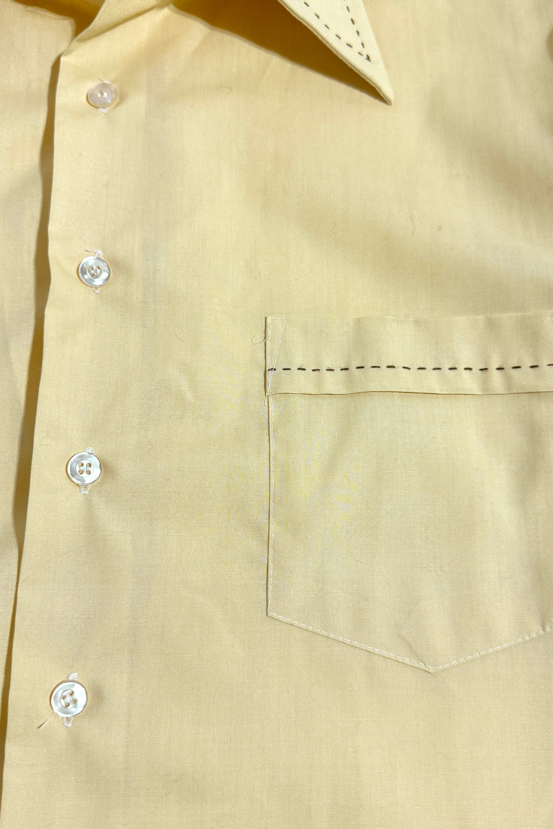 1970’S BUD BERMA MADE IN USA DISCO DETAIL L/S B.D. SHIRT MEDIUM