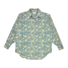 Cargar imagen en el visor de la galería, 1970’S MCGREGOR MADE IN USA FLORAL CLUB COLLAR SINGLE NEEDLE SHIRT X-LARGE
