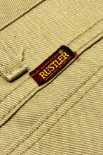 Cargar imagen en el visor de la galería, 1970’S RUSTLER MADE IN USA TAN WESTERN JEANS 30 X 30
