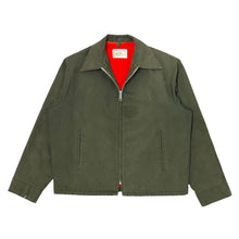 Load image into Gallery viewer, 1970’S BIG MAC MADE IN USA CROPPED TWILL CONTRAST SHERPA LINED WORKWEAR JACKET LARGE
