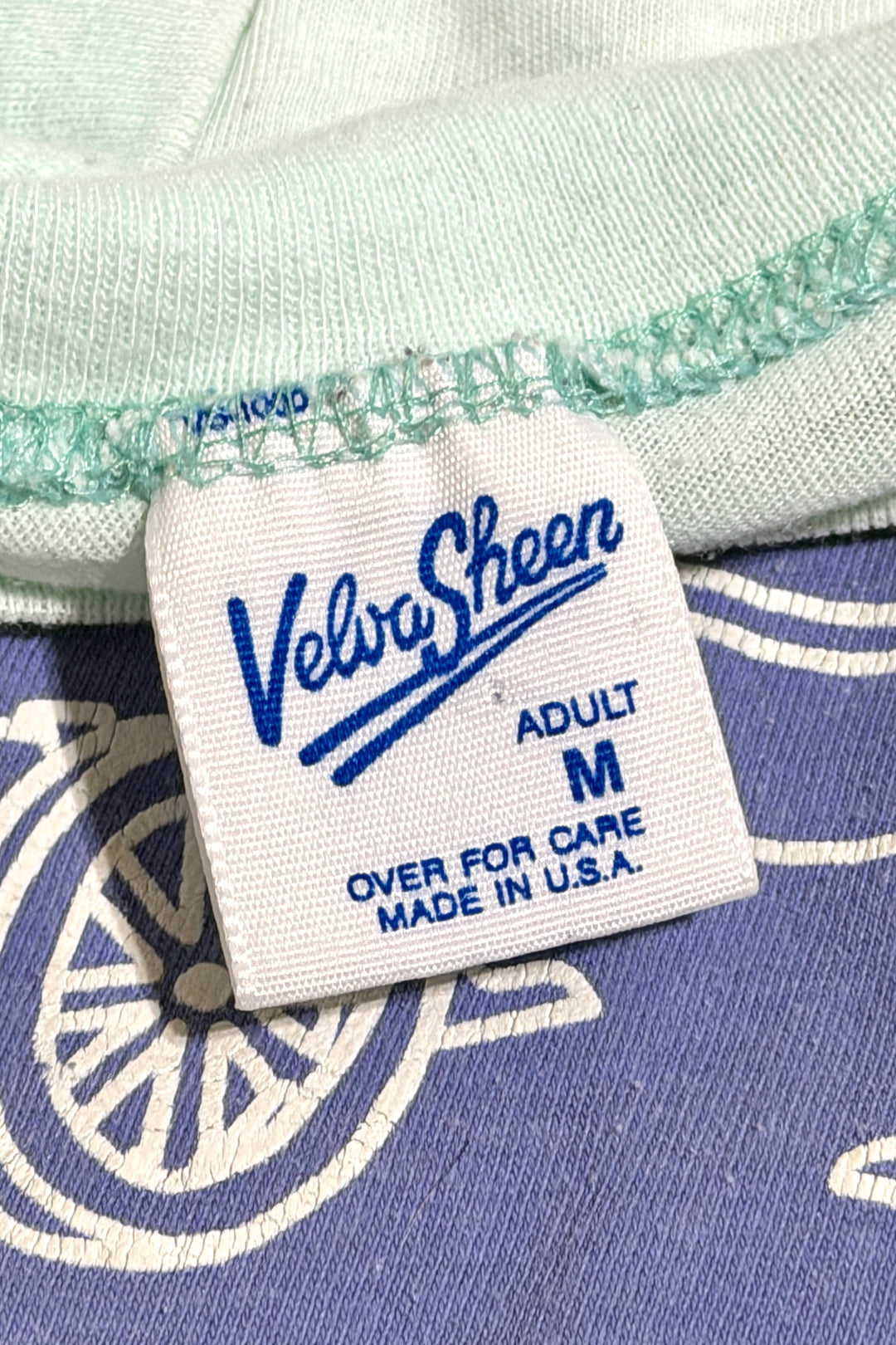 1970’S ALBUQUERQUE MADE IN USA VELVA SHEEN SINGLE STITCH S/S SHIRT MEDIUM