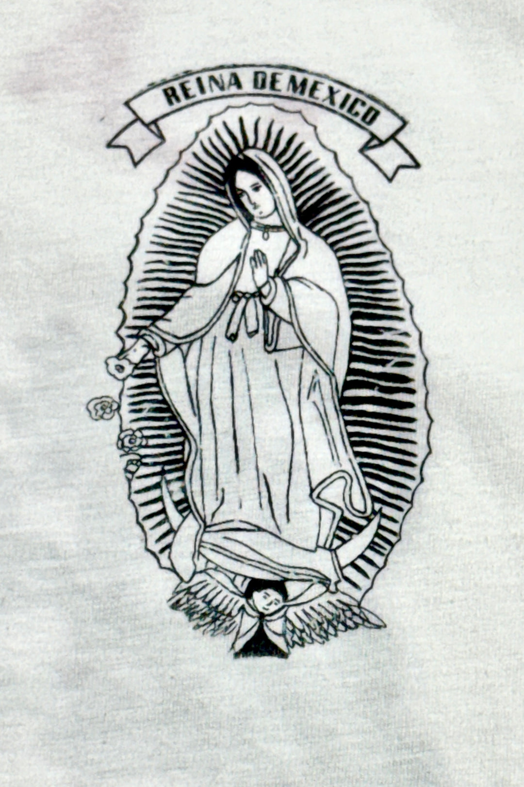 1980’S DEADSTOCK LA VILLA RECUERDO GUADALUPE DUAL PRINT S/S T-SHIRT LARGE