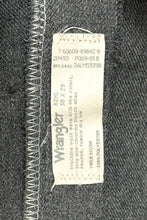 Load image into Gallery viewer, 1990’S WRANGLER MADE IN USA COWBOY CUT GREY WESTERN PANTS 38 X 28
