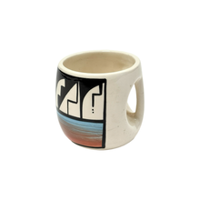 Load image into Gallery viewer, 1970’S GINA BARON UTE MOUNTAIN NAVAJO HAND PAINTED MUG
