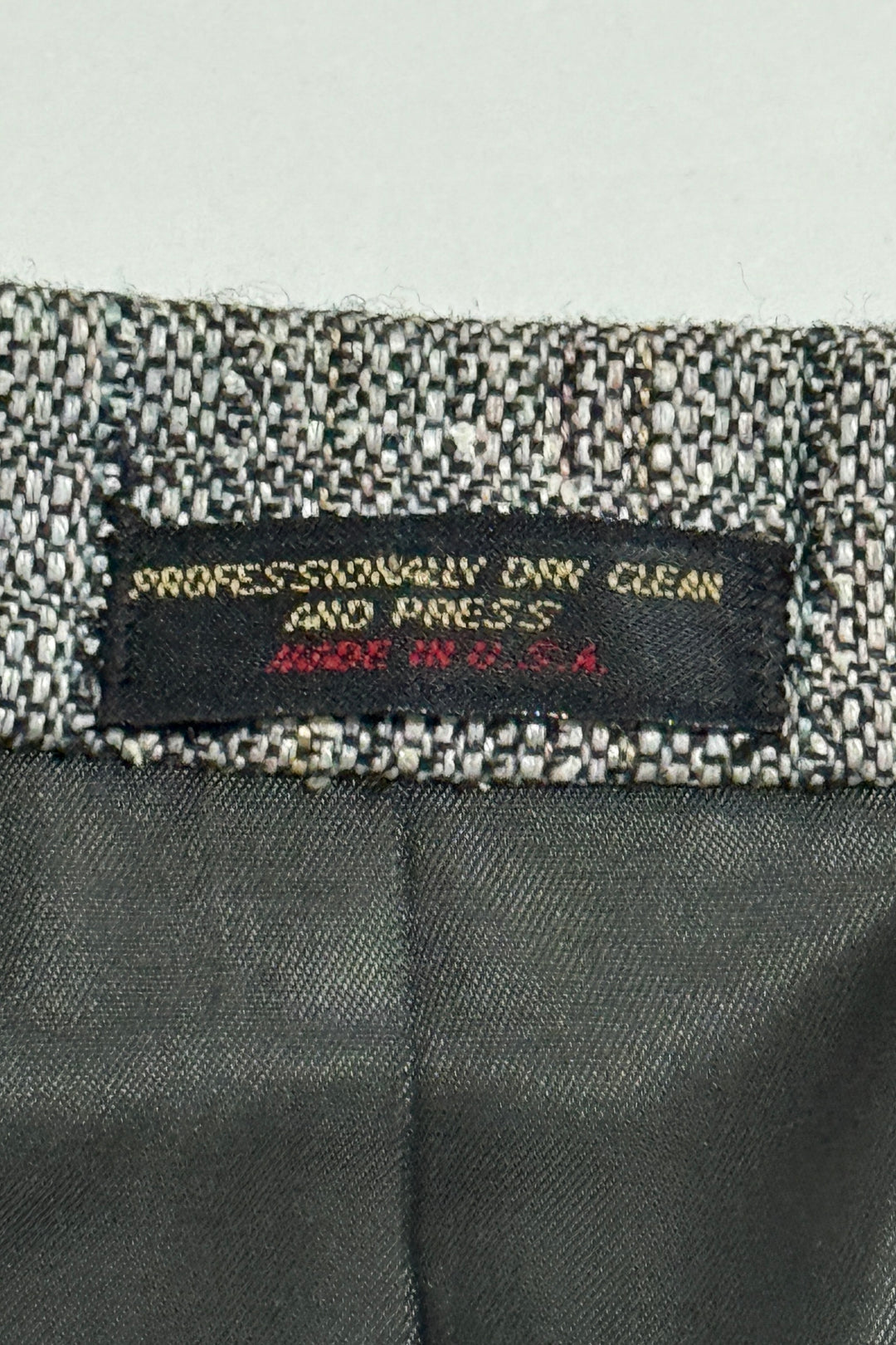 1970’S GUY GARRETT MADE IN USA WESTERN TWEED SUIT JACKET BLAZER 44R