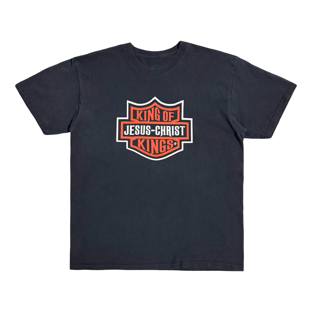 2000’S KING FADED BLACK S/S T-SHIRT LARGE