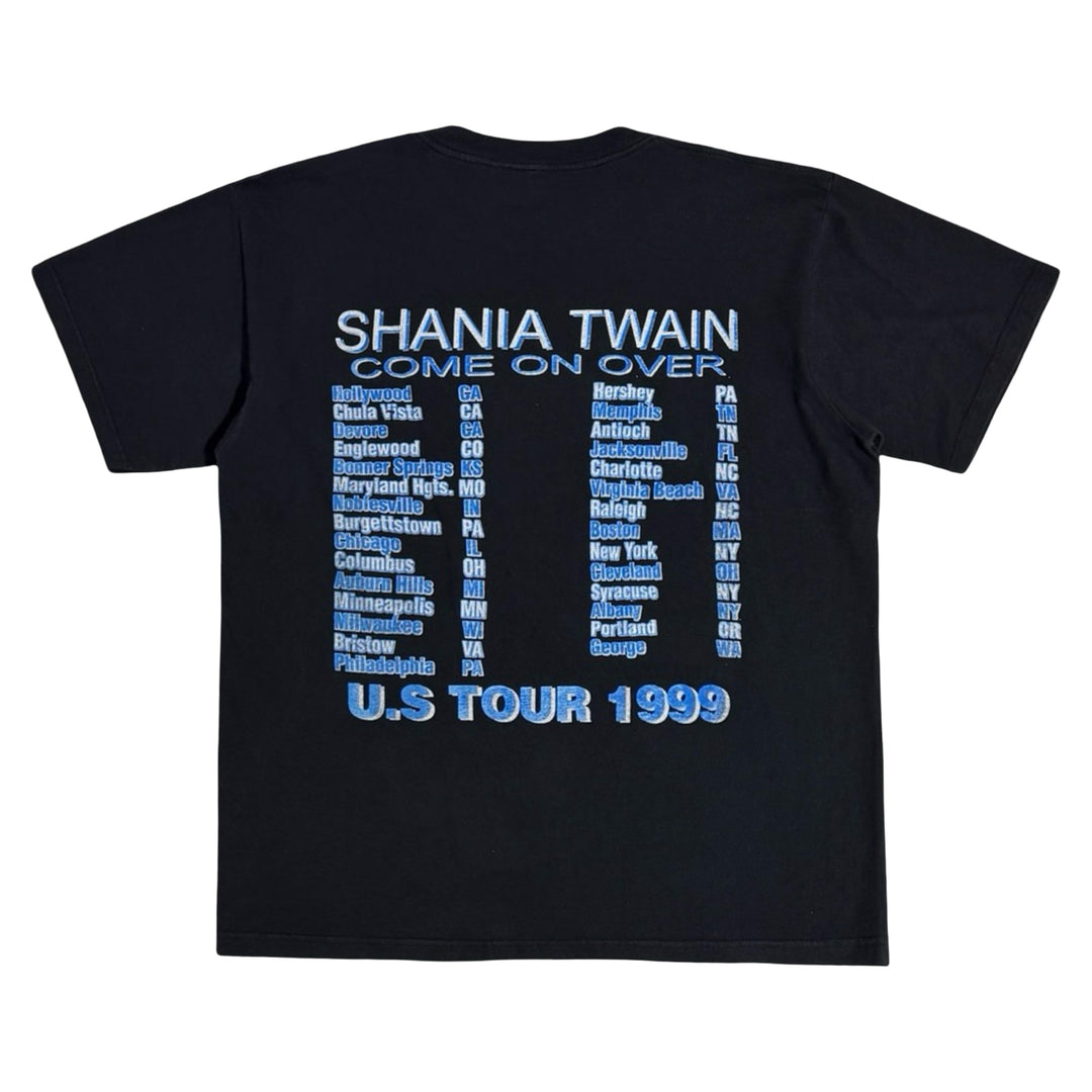 1990’S SHANIA TWAIN COME ON OVER TOUR JERSEY S/S T-SHIRT X-LARGE