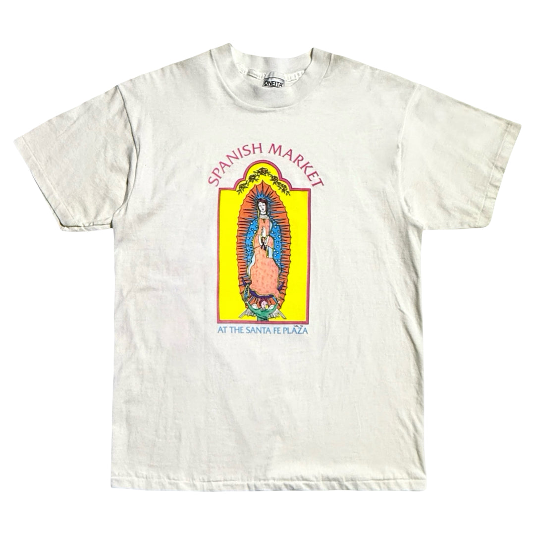 1990’S DEADSTOCK SPANISH MARKET 1992 GUADALUPE MADE IN USA S/S T-SHIRT LARGE