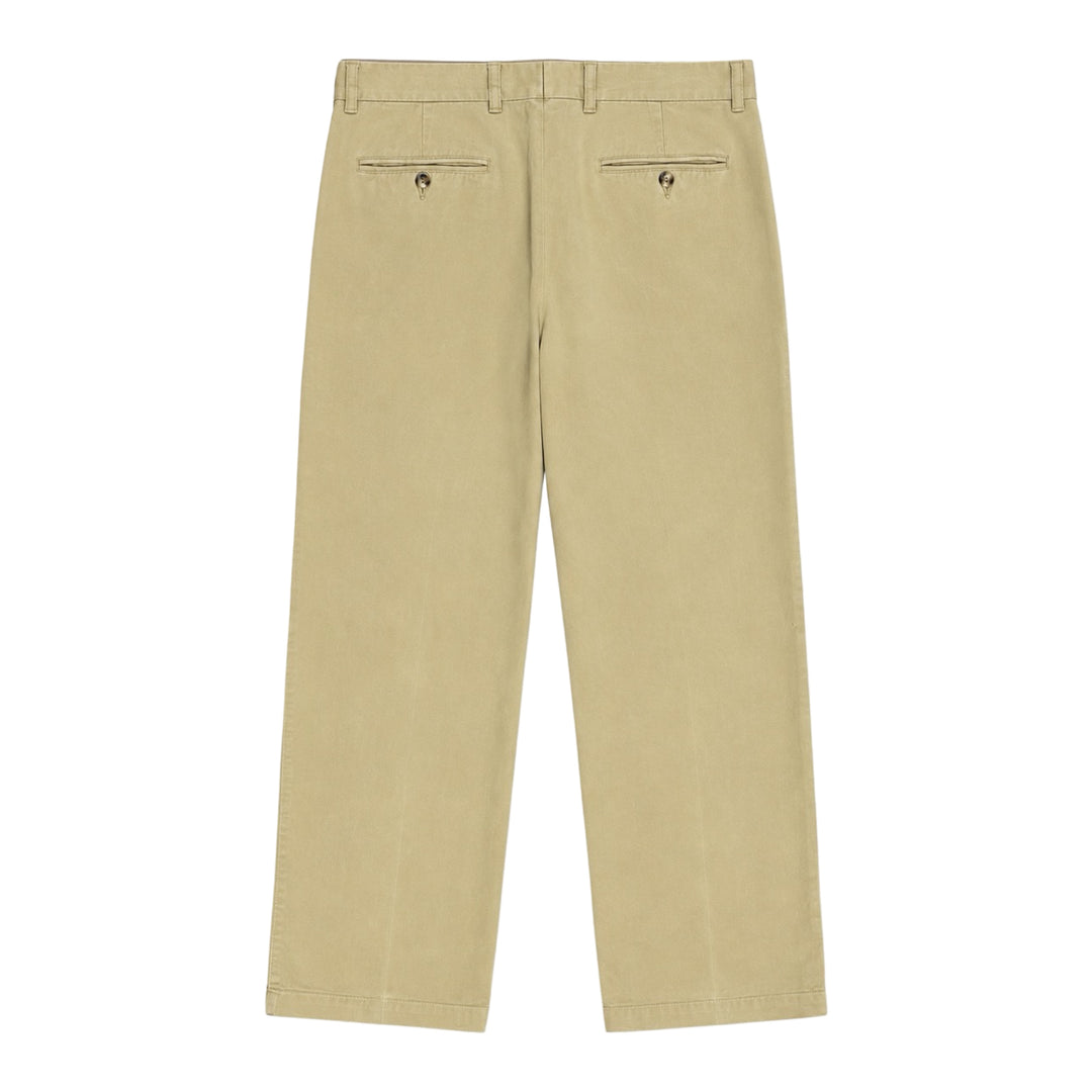 1990’S ZEGNA SPORT ITALIAN COTTON KHAKI CHINO PANTS 32 X 30
