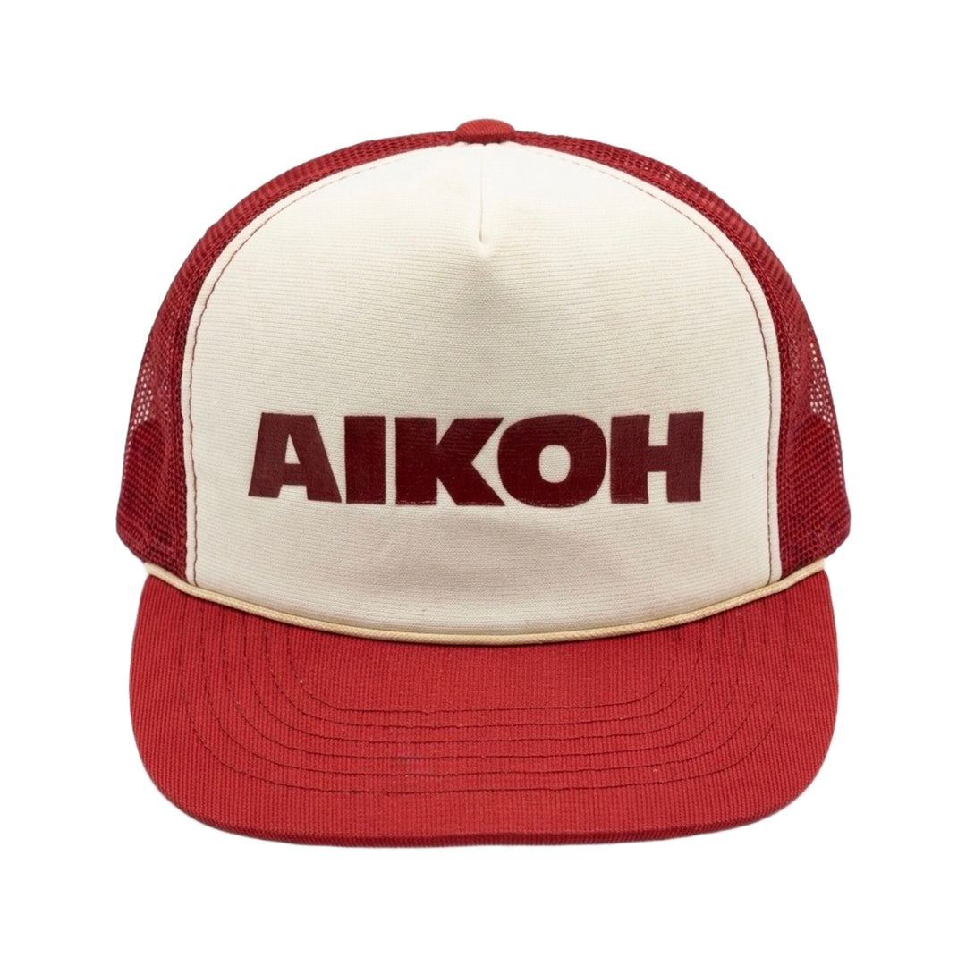 1980’S AIKOH ENGINEERING OSAKA WHITE FOAM & RED MESH TRUCKER HAT