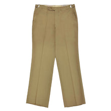 Load image into Gallery viewer, 1970’S MOORES MADE IN USA FLAT FRONT KHAKI CHINO PANTS 34 X 31

