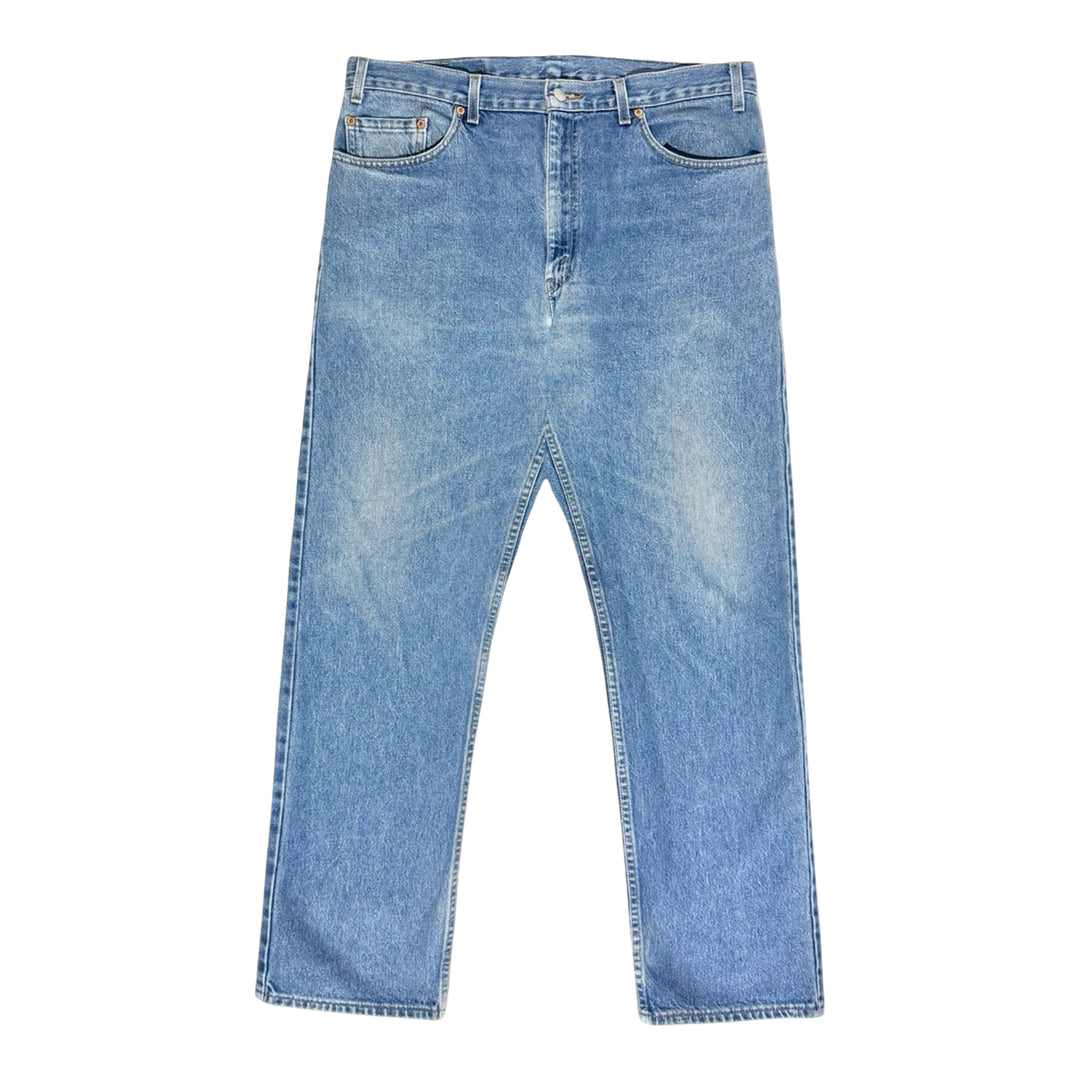 1990’S LEVI’S 505 FADED LIGHT WASH DENIM JEANS 36 X 32