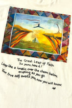 Cargar imagen en el visor de la galería, 1990’S LEAP OF FAITH MADE IN USA SINGLE STITCH T-SHIRT LARGE
