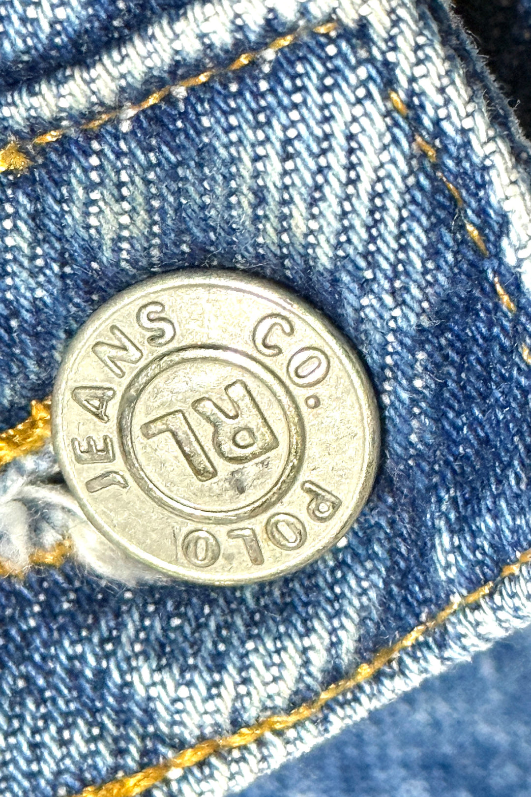 1990’S POLO JEANS RALPH LAUREN BAGGY CARPENTER DENIM JEANS 36 X 34