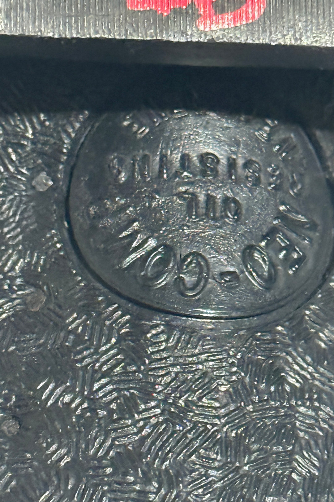 1970’S DEADSTOCK CUSTOM MADE IN USA EMBROIDERED DARK BROWN COWBOY BOOTS 10