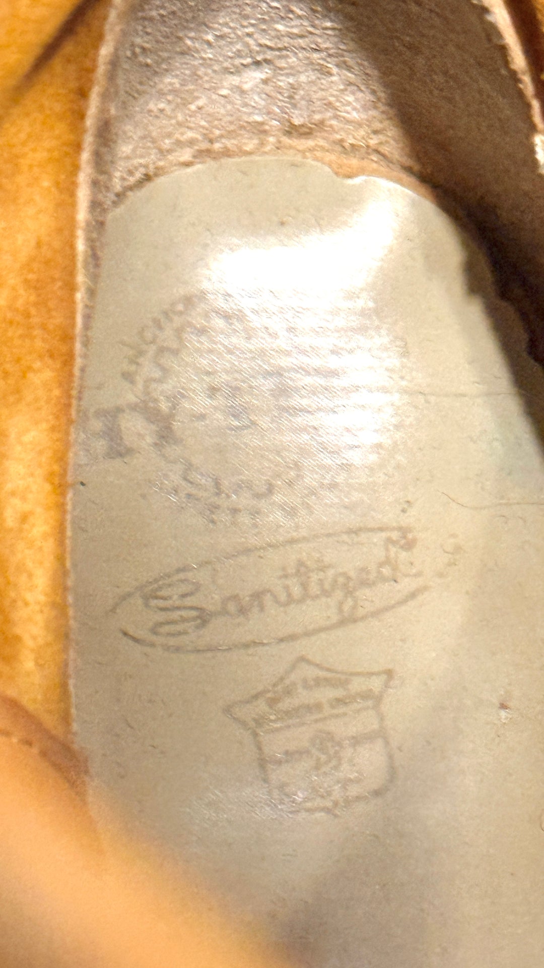 1970’S HY-TEST MADE IN USA TWO TONE SUEDE WESTERN COWBOY WORK BOOT 9