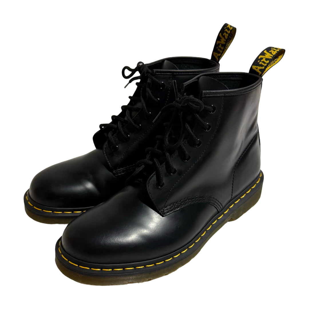 2000’S DOC MARTEN’S 101 CLASSIC 6 EYELET BLACK WORK BOOTS 12