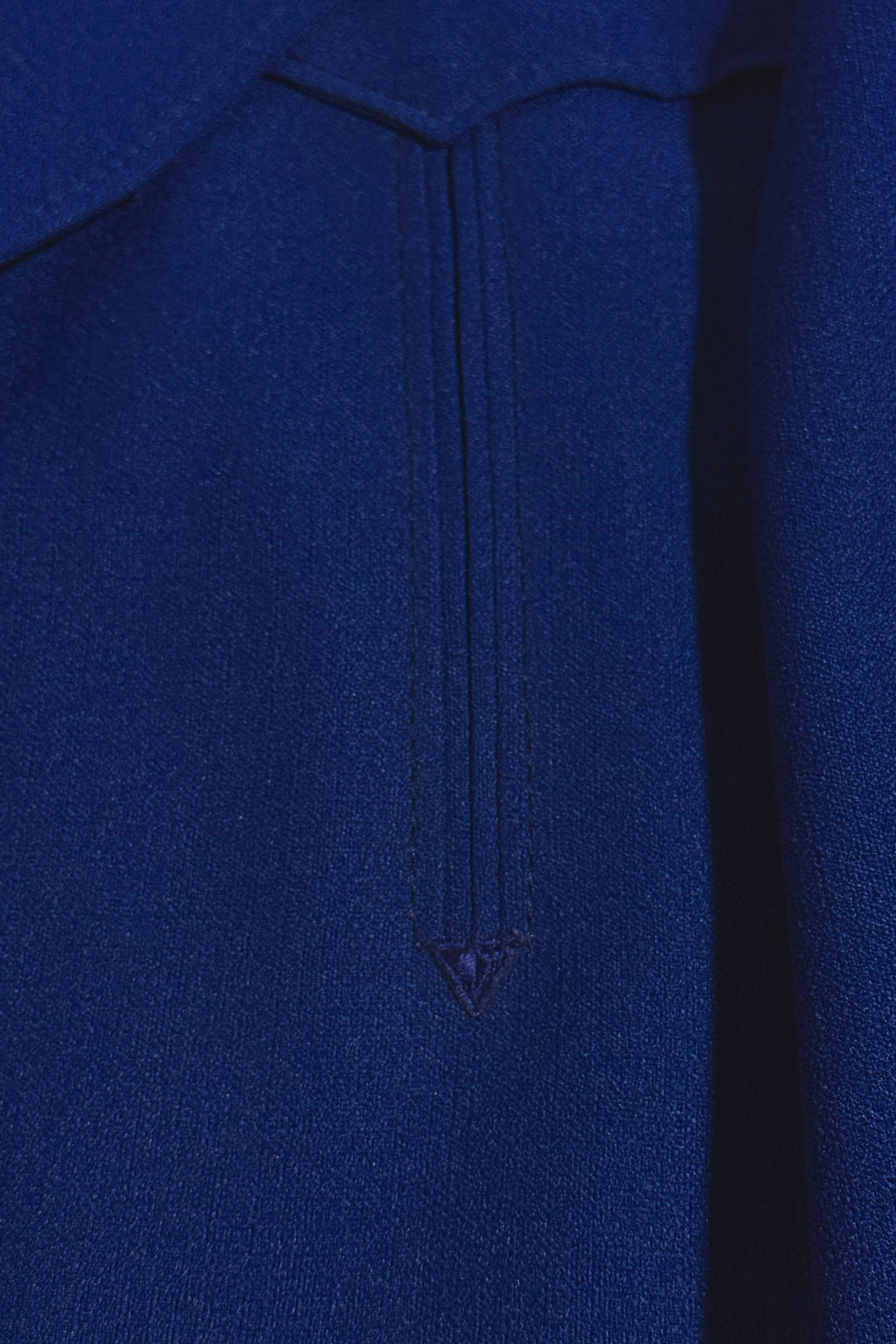 1960’S LASSO WESTERNWEAR MADE IN USA “LAS VEGAS” NAVY WESTERN SUIT JACKET BLAZER 44R