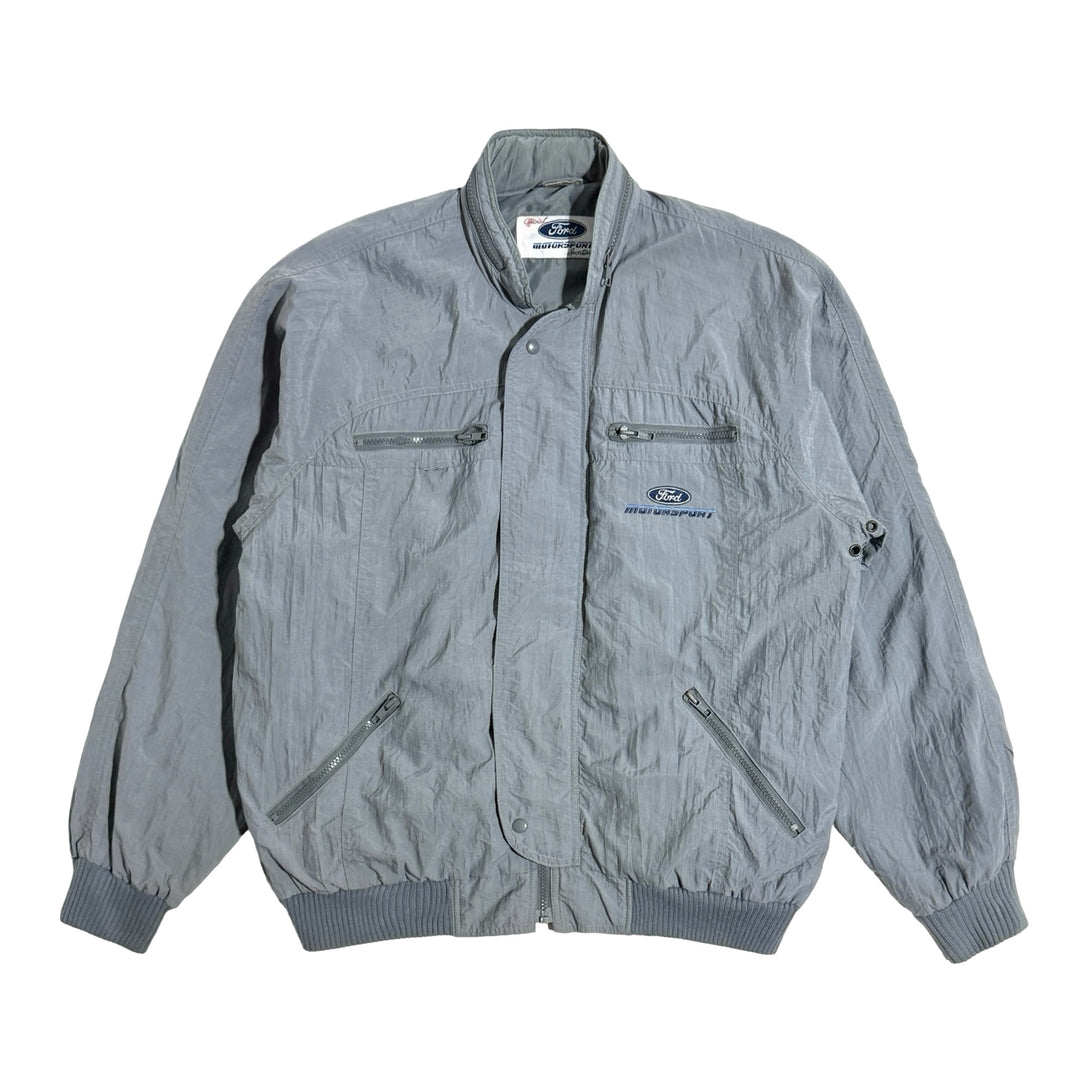 1980’S FORD MOTORSPORTS CROPPED ZIP RACING JACKET LARGE