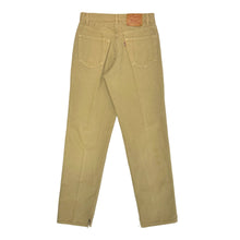 Cargar imagen en el visor de la galería, 1990’S LEVI’S 550 MADE IN USA KHAKI PANTS 28 X 30
