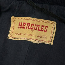 Load image into Gallery viewer, 1950’S HERCULES MADE IN USA MELTON WOOL NAVAL PEACOAT SMALL
