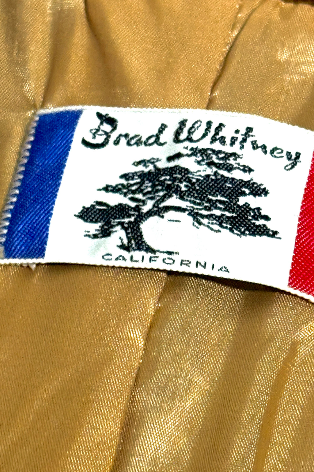 1970’S BRAD WHITNEY MADE IN USA WESTERN EMBROIDERED SUEDE LEATHER YOKE VELOUR BLAZER SUIT JACKET 44R