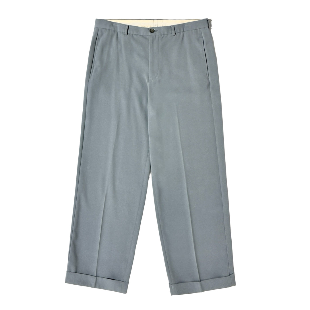 1990’S GIORGIO ARMANI MADE IN ITALY SILK & WOOL BLEND DRAPEY TROUSER PANTS 34 X 28