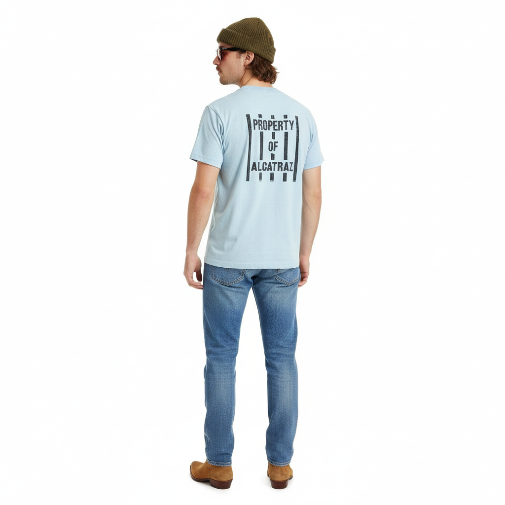 1970’S ALCATRAZ MADE IN USA SOUVENIR SINGLE STITCH S/S T-SHIRT MEDIUM