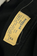 Load image into Gallery viewer, 1980’S RUSTLER MADE IN USA BLACK WESTERN BOOTCUT DENIM JEANS 34 X 28

