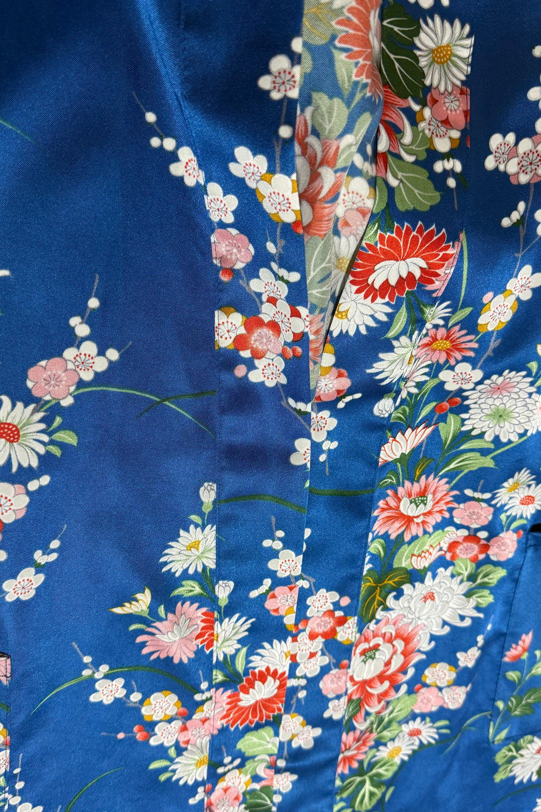 1970’S FLORAL MADE IN JAPAN PRINTED KIMONO MEDIUM