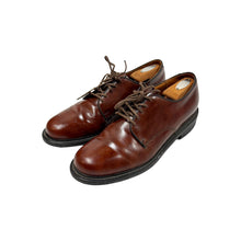 Load image into Gallery viewer, 1960’S BATES FLOATAWAYS MADE IN USA BROWN LEATHER WORK SHOES 10.5
