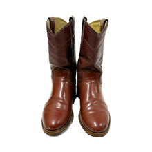 Load image into Gallery viewer, 1970’S J CHISHOLM MADE IN USA LEATHER RANCHER COWBOY BOOTS 9
