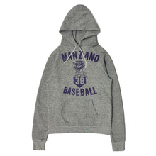 Load image into Gallery viewer, 1970’S MANZANO MONARCHS MADE IN USA RAGLAN SLEEVE HOODIE SMALL
