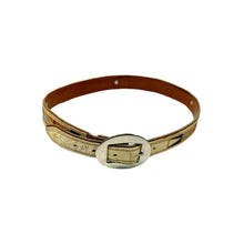 Cargar imagen en el visor de la galería, 1990’S BUFFALO NICKEL MADE IN USA WESTERN HAND TOOLED LEATHER BELT 28
