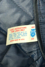 Load image into Gallery viewer, 1970’S SANTA FE RAILWAYS UNION MADE IN USA CROPPED CONDUCTOR WORKWEAR JACKET X-LARGE
