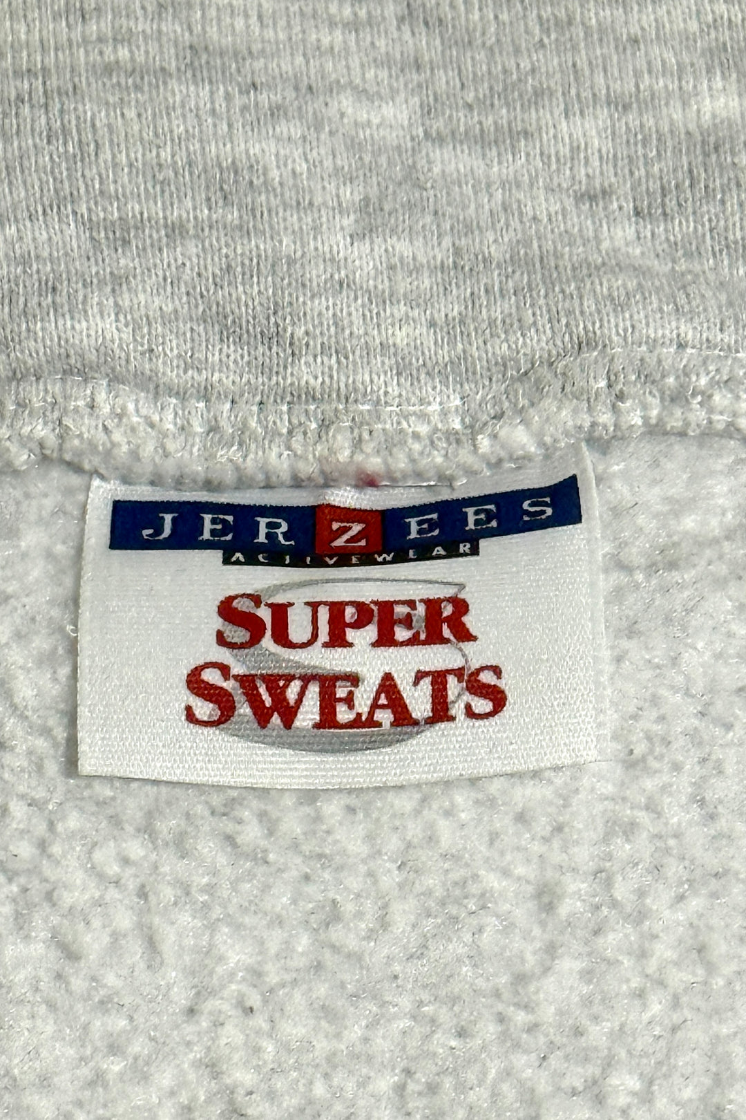 1990’S BOSTON MADE IN USA CROPPED QUARTER ZIP FLEECE SWEATER LARGE