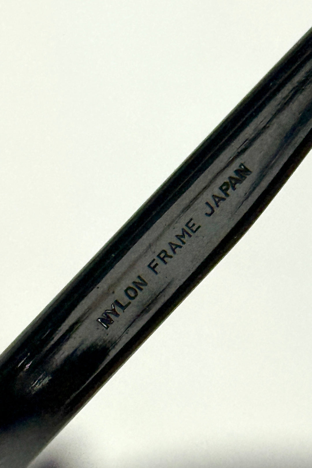 1970’S REI MADE IN JAPAN BLACK ACETATE MIRRORED POLARIZED LENSE CLIMBING SUNGLASSES