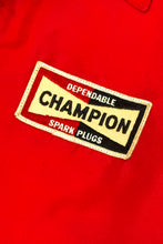 Load image into Gallery viewer, 1950’S CHAMPION SPARKPLUGS MADE IN USA CROPPED ZIP RACING JACKET LARGE
