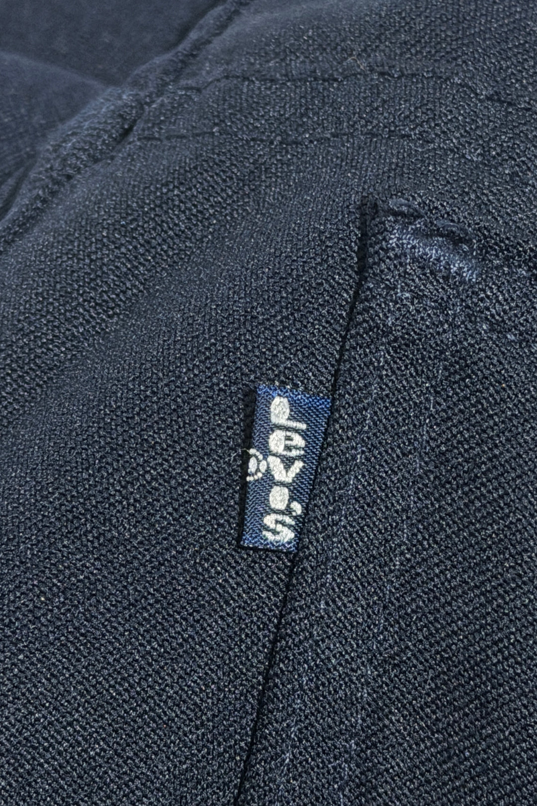 1970’S DEADSTOCK LEVI’S 517 STAPREST MADE IN USA DARK NAVY WESTERN BOOTCUT PANTS 36 X 34
