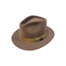 Load image into Gallery viewer, 1980’S GOLDEN GATE HAT COMPANY MADE IN USA INDIANA JONES RAIDERS OF THE LOST ARK FELT HAT X-LARGE
