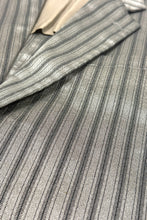 Cargar imagen en el visor de la galería, 1980’S COMME DES GARÇONS HOMME PLUS MADE IN JAPAN S/S 1987 STRIPED SUIT MEDIUM
