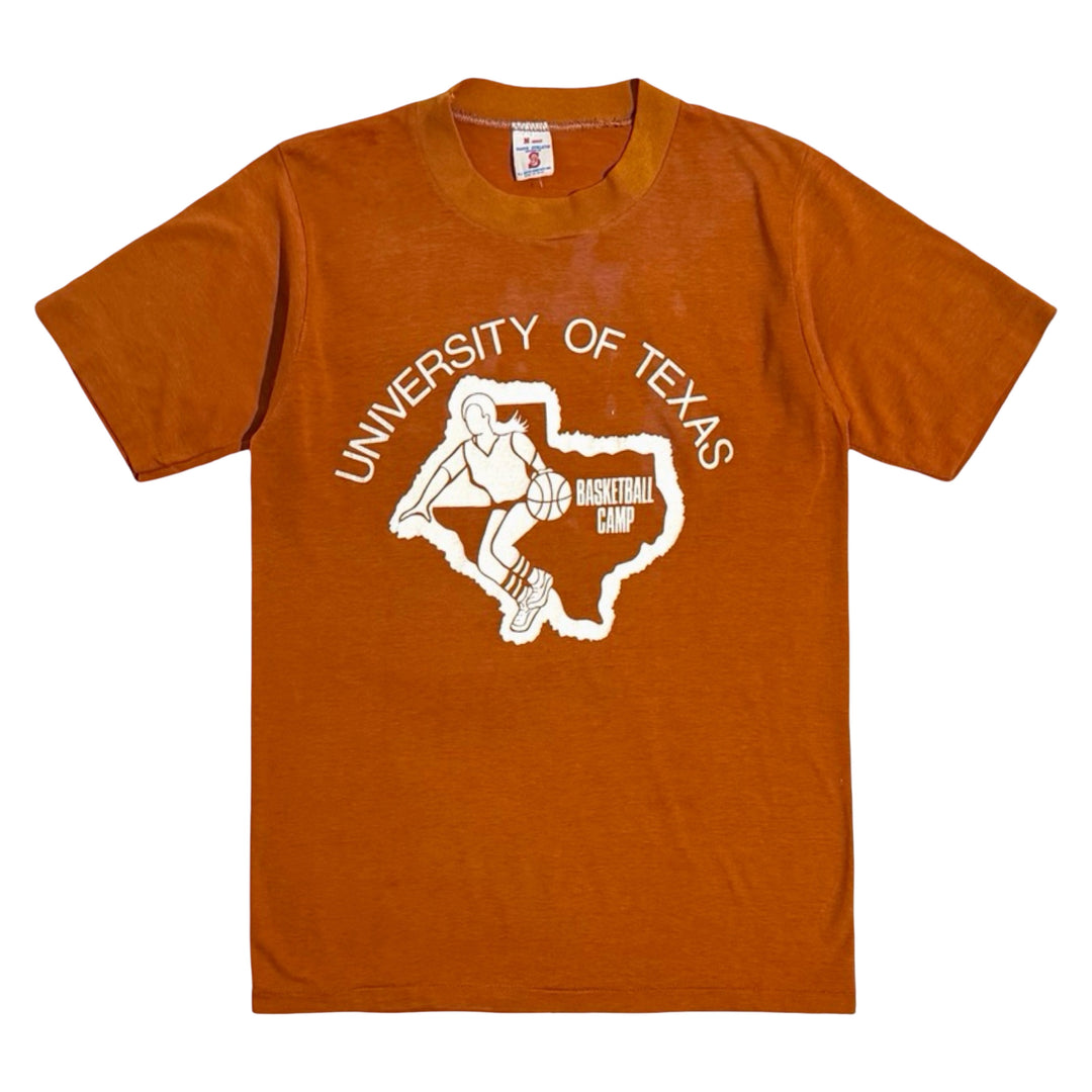 1970’S UNIVERSITY OF TEXAS MADE IN USA SLIM FIT SINGLE STITCH S/S T-SHIRT MEDIUM