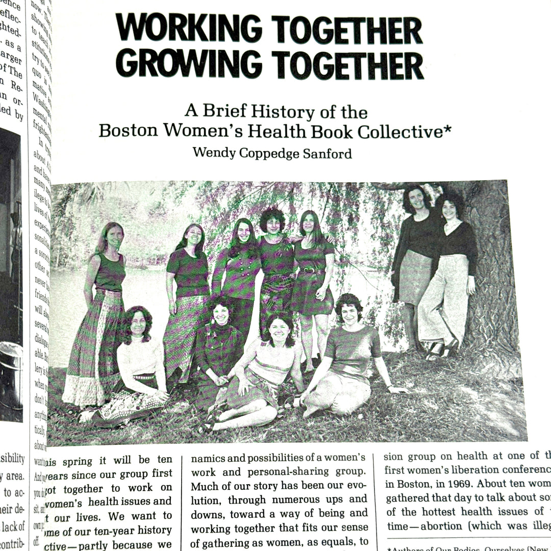HERESIES FEMINIST MAGAZINE: WOMEN WORKING TOGETHER
